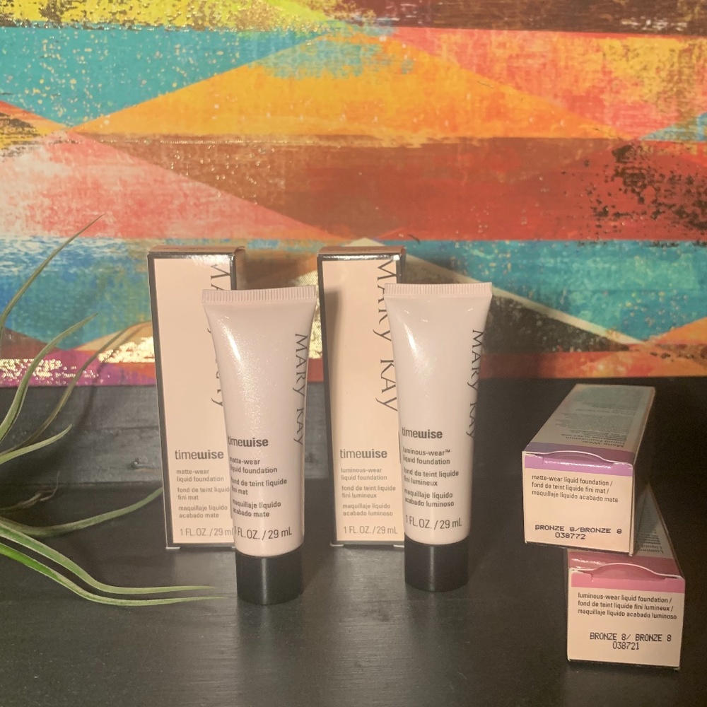 Bronze 7 Mary Kay Original Timewise AntiAging Luminous liquid foundation (1) nwt